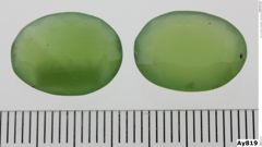 Foto von Quarz (Chalcedon, Chrysopras) (NHMW-MIN-Ay819)